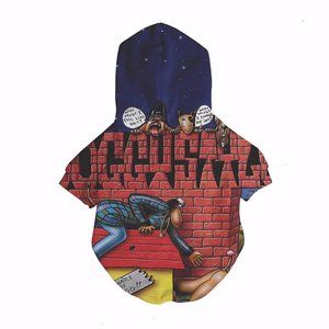 Death Row x Fresh Pawz - Doggystyle Album Hoodie | Dog Clothing